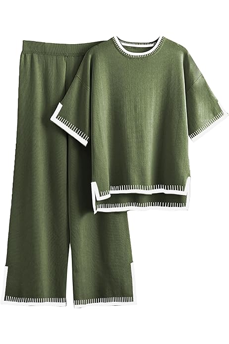 Amazon Ladies Pajamas Ekouaer Womens Knit Sweater Sets Piece