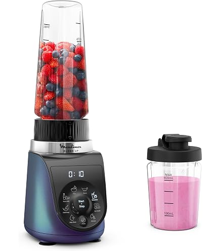 Nutribullet Portable McLaren F1 Edition Papaye – Mixeur USB-C 590 Ml – Lame Puissante Glace & Fruits Congelés – Plus De 15 Cycles