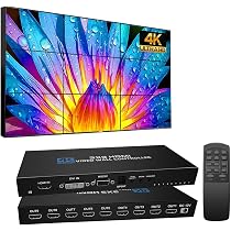 Video Wall Controller 3x3 4K HDMI Processore da parete TV ...