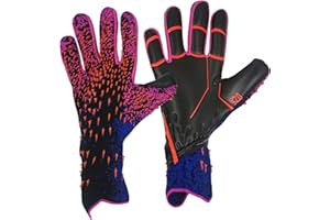 PolyMath Gants de Goalkeeper de Football pour garçons Enfants Enfants Enfants Adultes Kit de Goalkeeper Premium Gants de Goalkeeper Super Grip & Protection Taille 6/7/8/9/10