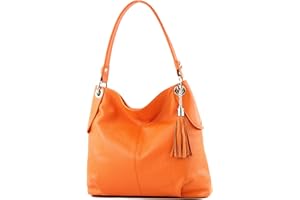 modamoda de - T185 - Sac à bandoulière en cuir pour dames