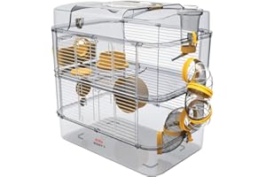 ALL FOR WAN'S LIFE Zolux Jaula para Hamster, ratón, Gerbola RODY 3" Duo