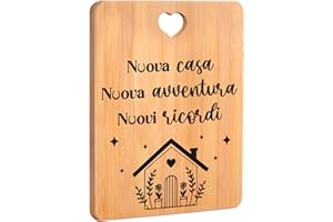 APJIELOP Regali per Casa Nuova, Arredamento Casa, Tagliere o Blocco, Idee Regalo Casa Nuova, Regali per la Casa, Regali per la Nuova Casa per Familiari, Parenti, Amici e Colleghi.