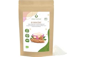 IDDA Herbal Organiczna siła tapiocast (1 kg) mielona tapioka tapiokame mąka z uprawy ekologicznej 100% naturalne i czyste wegańskie