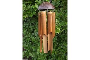 WANQUEEN MEDIUM BAMBOO WINDCHIME/wind chime - Handmade in Bali - 45cm long - Fairtrade!!