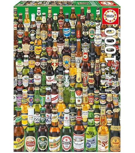 Puzzle canette de bière 102 pièces