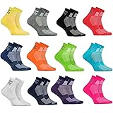 Rainbow Socks - Ragazza Ragazzo Sportive Calze Antiscivolo ABS di Cotone