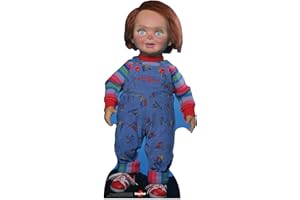 Star Cutouts SC1326 Cartonato di Chucky con volto gentile, perfetto per Halloween, amici e fan