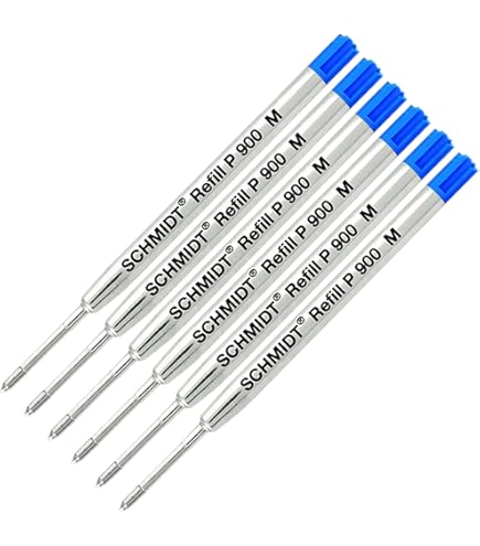 Confezione da 3 ricariche per penna a sfera P900 Schmidt Parker