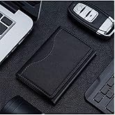 bbtech MagSafe Featured Magnet 5 Compartment Stand Faux Leather Card Holder 100% Domestic Production; Black