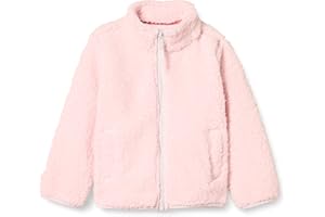 Amazon Essentials Giacca con Cerniera Integrale in Pile Sherpa Bambine e ragazze