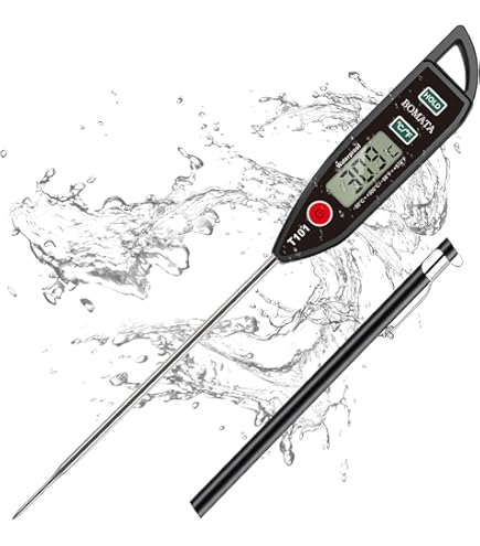 TFA Dostmann Termometro Digitale A Inserimento - Sonda 140mm, Precisione Alimenti, IP55, Per Arrosti, Vino, Bambini - Foto 10