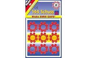WICKE EURO CAPS Sohni-Wicke 0235 Jouet de munitions pour 8 tirs, 144 tirs, taille unique