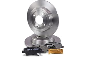 BESTPRICE BESTPRICE Bremsensatz Hinterachse inkl. Bremsscheiben Ø 262 mm Voll + Bremsbeläge hinten Kompatibel mit HYUNDAI ACCENT, i20 (IB, GB), SOLARIS (HCR), KIA RIO (UB) (YB, SC, FB) STONIC (YB)