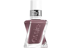 essie Długotrwały lakier do paznokci z błyszczącym wykończeniem, manicure bez światła UV, Gel Couture, kolor: Nr. 70 take me to thread, brązowy, 1 x 13,5 ml