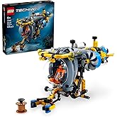 لعبة غواصة أبحاث أعماق البحار من LEGO Technic &ndash; لعبة إبداعية بمراوح دوارة وخزانات هواء وقمرة قيادة،