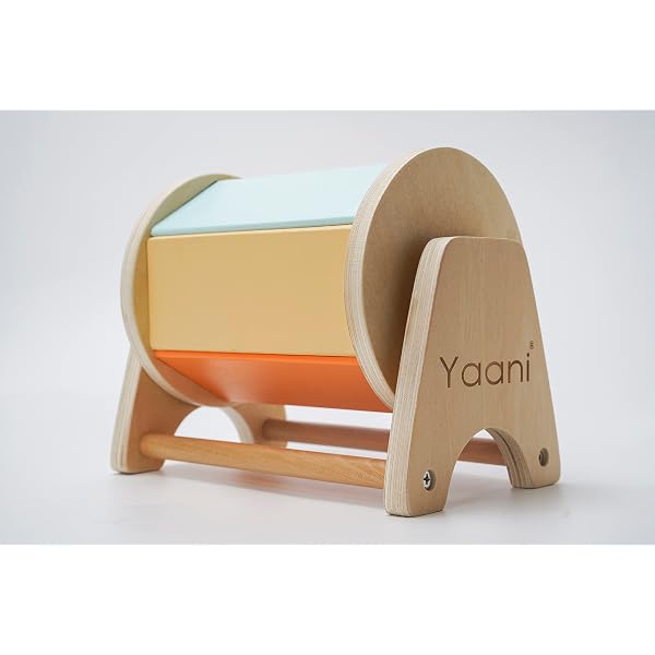 Abaodam Holzroller Aus Robustem Holz Fördert Feinm Produktbild-Vorschau 7