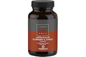 TERRANOVA Terra Nova Astragalus, Elderberry and Garlic Complex (50 Caps)