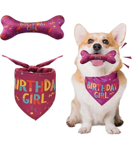 Affect Shop Bloemen Acuarela Kleuren 2 Pack Hond Bandana Omkeerbare Wasbare Vierkante Hond Hoofddoek Huisdier Driehoek Sjaal Voor Honden
