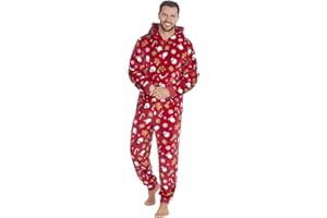 ONEZE STC Stores Adults Unisex/Mens/Ladies Christmas Fleece Onesie