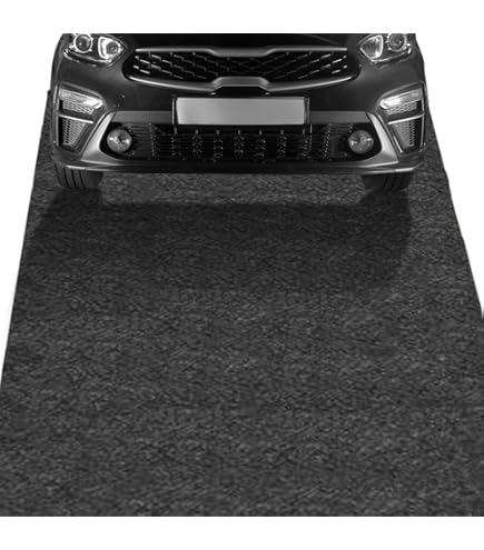 Tappetino Assorbente Olio Per Garage - 90x150 Cm, Nero, In PVC, Resistente E Tagliabile - Foto 2