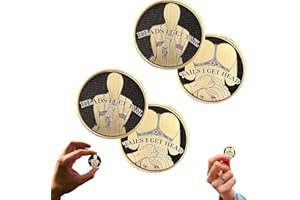 SZSEYNMY Funny Heads and Tails Coins*2-“Heads I Get Tail” and “Tails I Get Head” Double-Sided Cheeky Adults Coin,Heads and Tails Challenge Coins Humor Prank Gifts for Men Women Valentine's Day