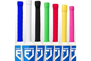 FORTRESS Cricket Bat Grips - Premium Rubber Material | Provides an Elite Level of Grip | Suitable for All Cricket Bats