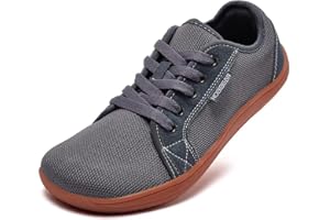 HOBIBEAR Unisex Calzado Descalzo Minimalistas Hombres Mujeres Zapatillas Ligeras Flexibles para Exterior Interio Ligeros y Transpirables