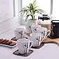 Clay Craft Master MW Bone China Coffee Mug Set, 150ml, Set of 6, Multicolour6 Pcs. Coffee Mugs- (CM-MASTER-MW-J051)
