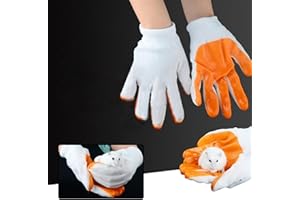 Guanti per la manipolazione degli animali - Guanti anti-morso Safe Touch | Guanti per la manipolazione di animali resistenti a punture e graffi, guanti per criceti a prova di morso per piccoli Ailopta