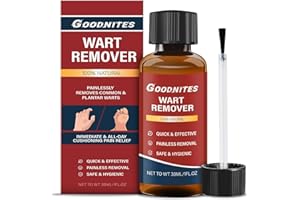 GOODNITES Fast Acting Wart Remover, Verruca Remover, Gentle Removal of Common Warts, Plantar Warts, Corn and Calluse, Suitable for Hands and Feet, Trusted by The Whole Family