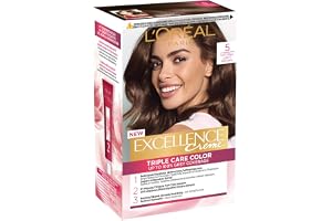L'Oréal Paris, permanent hårfärg, EXCELLENCE Color Cream Kit i nyansen 5.0