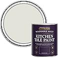 Rust-Oleum Beige water resistant Kitchen Tile Paint in Matt Finish - Portland Stone 750ml