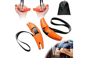 GBKDQQ 1 para uchwytów fitness, uchwyt wioślarski z regulowaną taśmą oporową, uchwyty do mocowania na drążkach do podciągania, długich hantlach, maszynach do podciągania, maszynach wioślarskich, do treningu