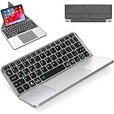 Kablosuz Tablet Klavyesi, Ultra İnce, Touchpad Destekli, Taşınabilir