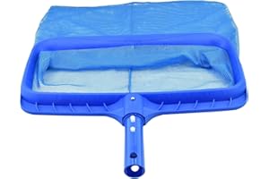 Prelisee Pool Kescher, Tief Kescher Pool Skimmer Netz, Kescher Pool Feinmaschig für Schwimmbad, Teich, Fischteich, Wasserpark (Ohne Griff)