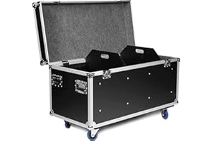 TEGO PRO 27224 Universal Case II, 120 cm Transportcase Tourcase mit Rollen und 2 Trennwänden, 121,5 x 60 x 77,5 cm