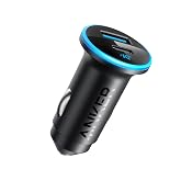 Anker 323 52.5W &Ccedil;akmak Girişli USB-C Ara&ccedil; Şarj Cihazı, PowerIQ 3.0 Hızlı Şarj, Siyah - A2735