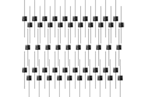 eMagTech 50-teilig Schottky Diode Set 15A 45V Axial 15SQ045 Schutzdioden Siliziumdioden Solardiode Elektronische Bauteile für Solarpanel Auto TV usw.