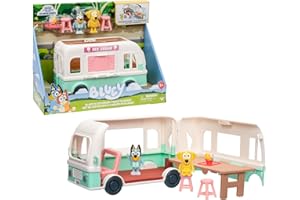 Bluey - Ice Cream Truck, Camión de Helados, Incluye Figurita Amigo, Playset con Pegatinas y Accesorios, ¿Qué Sabor de Helado te apetece?, Famosa (BLY85000)