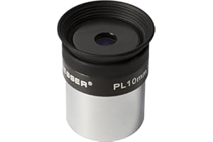 Bresser Telescopio Plössl 10 mm (31,7 mm/1,25 pollici in design a 4 lenti con rivestimento multistrato completo)