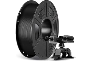 ESTIFE Precyzyjny filament 3D 1,75 mm +/- 0,02 mm | cewka 1 kg w kolorze czarnym | filament PLA do drukarek 3D, idealny do drukowania szczegółowego i profesjonalnych projektów