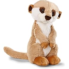 NICI Kuscheltier Erdmännchen 30 cm – Erdmännchen Plüschtier für Mädchen, Jungen & Babys – Flauschiges Stofftier Erdmännchen z