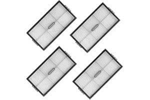 Rrochio Filtro HEPA per roborock Saros 10R, 4 Filtri Accessori Ricambi per Aspirapolvere roborock Saros 10R Accessori Lavabili di Ricambio Riutilizzabili