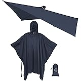 onewind Poncho ultraleggero in silnylon con cappuccio