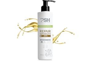PSH PET SKIN HEALTHCARE PSH Repair Kerargan Conditioner - Acondicionador para Perros con Keratina y Aceite de Argán - Suaviza y Fortalece Mantos Secos y Desnutridos - Ideal para Mantos Cortos y Duros - 300 ml