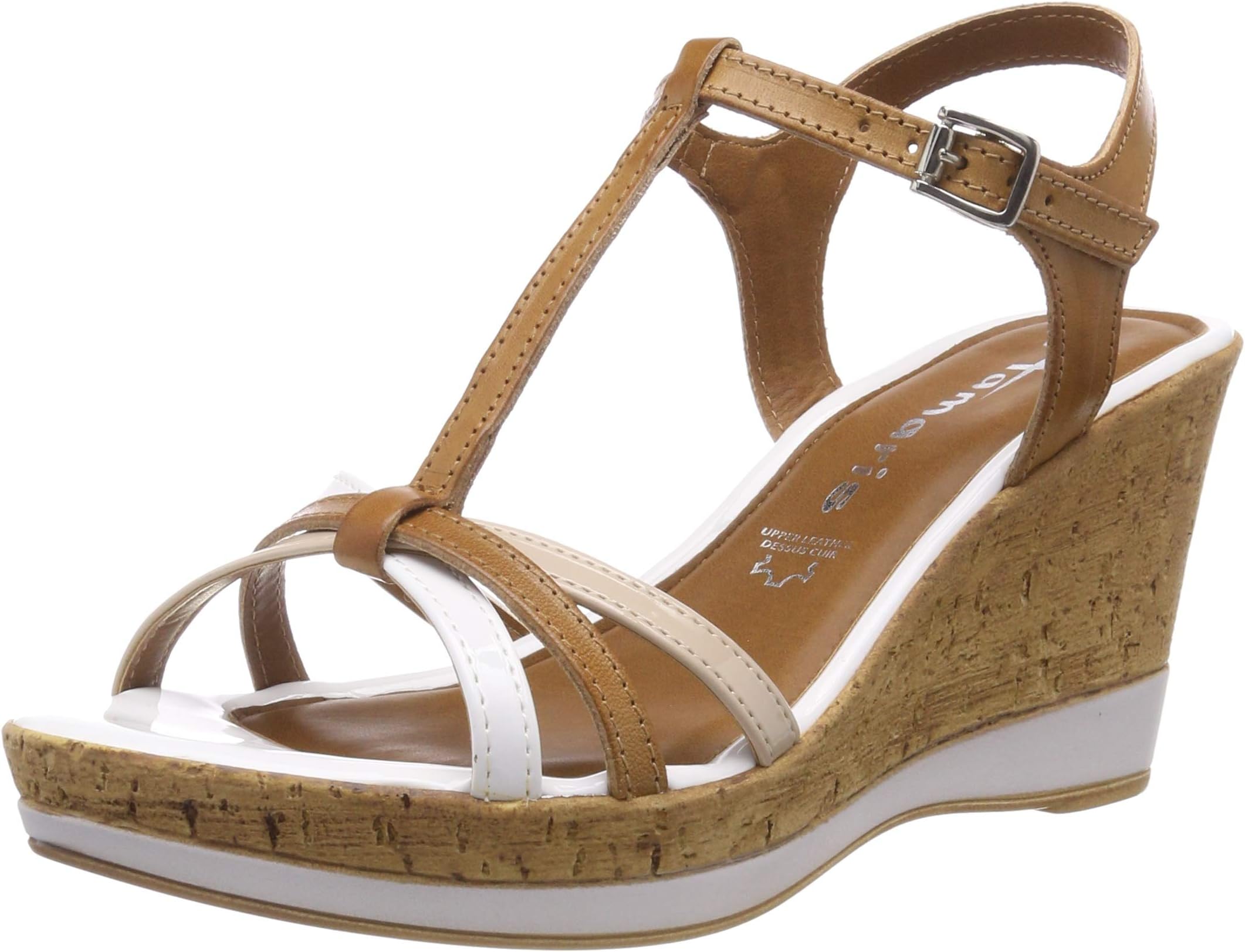 Tamaris Women's 1-1-28347-22 Ankle Strap Sandals