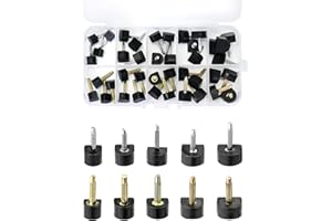 QWORK® 20 par Zamienne końcówki na wysokim obcasie w kształcie litery U 8 9 10 11 12mm