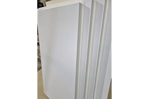 GateDIY WHITE MELAMINE FACED CHIPBOARD 15mm 1200 x 381mm