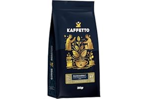 Cafe de ESPECIALIDAD Descafeinado | Café Grano Natural 100% ARABICA, Origen: COLOMBIA | SCA 84 Puntos [Kaffetto, Cafe Especialidad Premium] Tueste Natural, Reciente y Seleccionado.